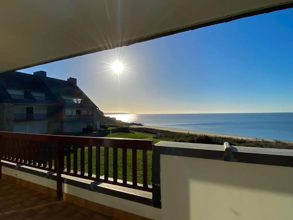 Ref 025 Appartement Pour Six Personnes Tres Belle Vue Mer Plage Du Fogeo Arzon